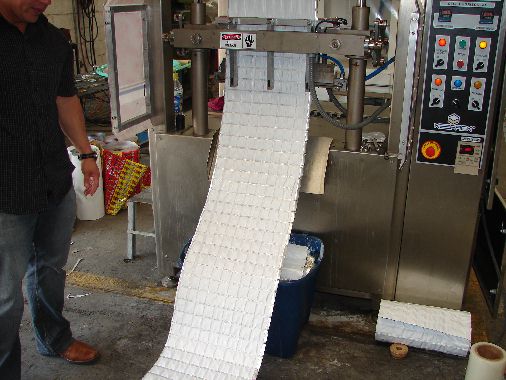 Machine to make PCM peoduct